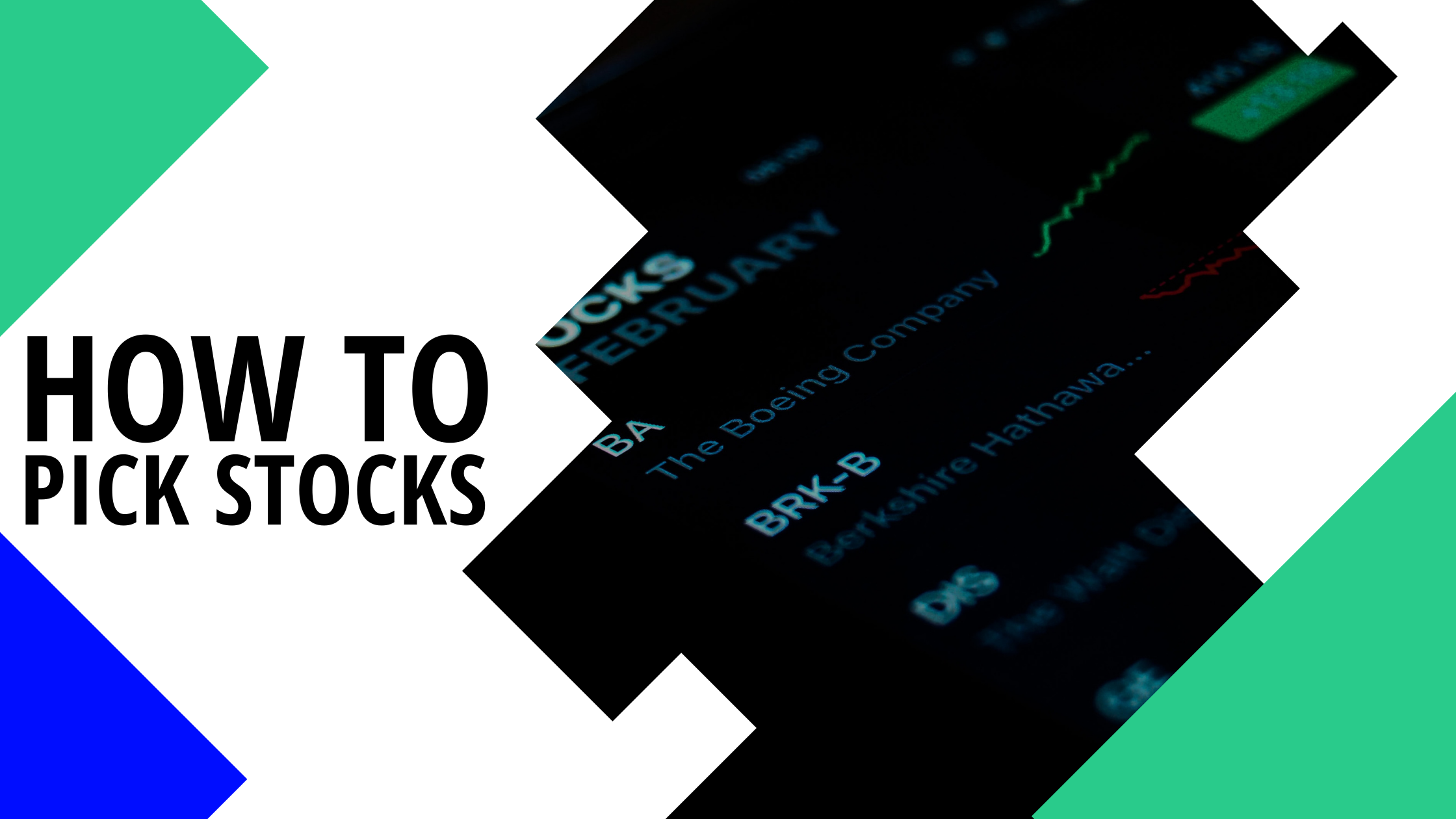 How to pick stocks